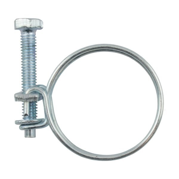 Double Wire Hose Clamp Galvanised 40mm-45mm Hose Clips Free Shipping 19