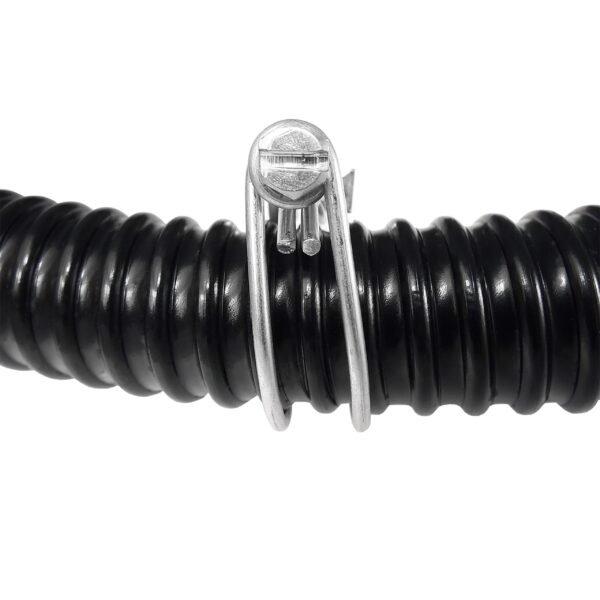 Double Wire Hose Clamp Galvanised 108mm-115mm Home & Garden Free Shipping 9