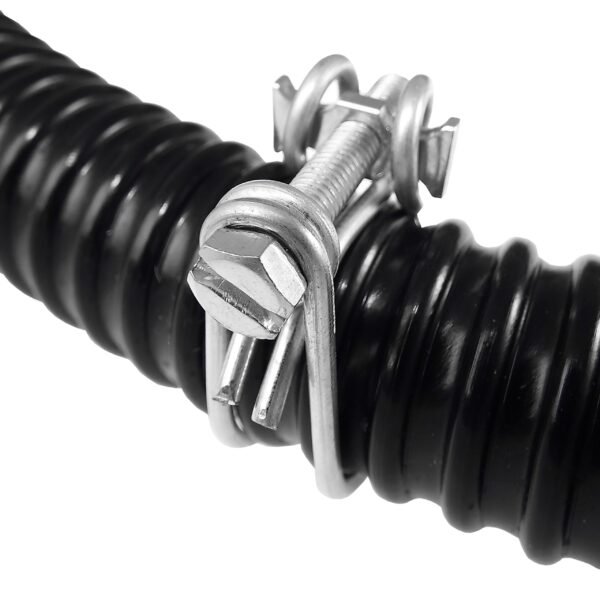 Double Wire Hose Clamp Galvanised 108mm-115mm Home & Garden Free Shipping 11