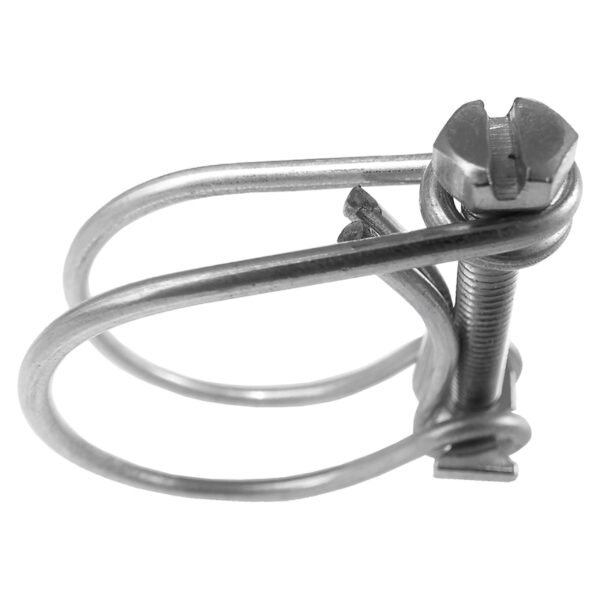 Double Wire Hose Clamp Galvanised 108mm-115mm Home & Garden Free Shipping 17