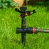 Pulsating lawn sprinkler on spike – eco line – garden lawn sprinkler uk lawn sprinklers free shipping 4