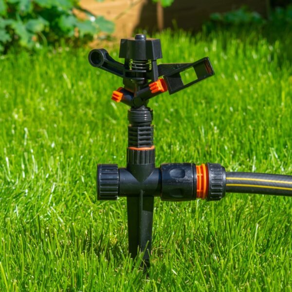 Pulsating lawn sprinkler on spike – eco line – garden lawn sprinkler uk lawn sprinklers free shipping 4