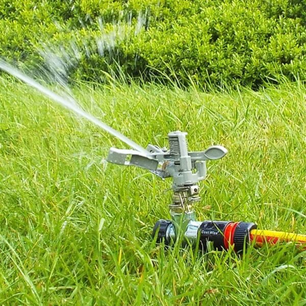 Pulsating Lawn Sprinkler – Metal with Metal Spike Lawn Sprinklers Free Shipping 13