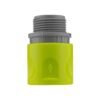 Hose connector lime with in-line bspf valve and 19mm brass – heavy duty pipe & hose fitting uk brass connectors free shipping 7