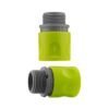 Hose Connector Lime with In-Line BSPF Valve and 20mm MDPE