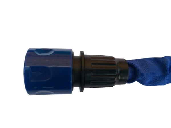 Expanding hose connector blue – lightweight expandable no-kink garden hose uk garden hose fittings free shipping 3