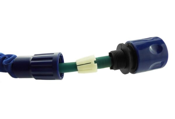 Expanding hose connector blue – lightweight expandable no-kink garden hose uk garden hose fittings free shipping 7