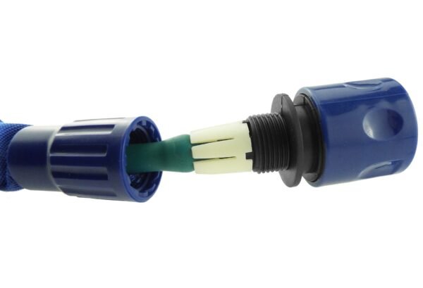 Expanding hose connector blue – lightweight expandable no-kink garden hose uk garden hose fittings free shipping 2