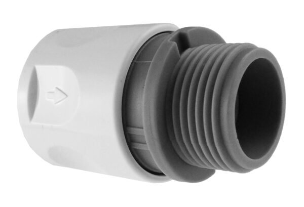 Ibc 2 inch s60x6 cap with in-line bspf valve and ¾ inch bspm female in white – home diy accessory uk ibc kits free shipping 14