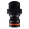 Male tap connector 3/4 inch bspm – max flo, black/orange kitchen tap connectors free shipping 13