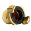 Claw – hose quick connector – 1/2″ hose (brass) – heavy duty pipe & hose fitting uk brass connectors free shipping 3