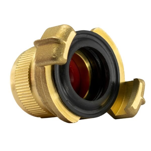 Claw – hose quick connector – 1/2″ hose (brass) – heavy duty pipe & hose fitting uk brass connectors free shipping 3