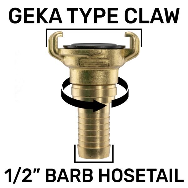 Ibc 2” s60x6 cap with geka type fittings 13mm barb swivel ibc tanks fittings free shipping 11