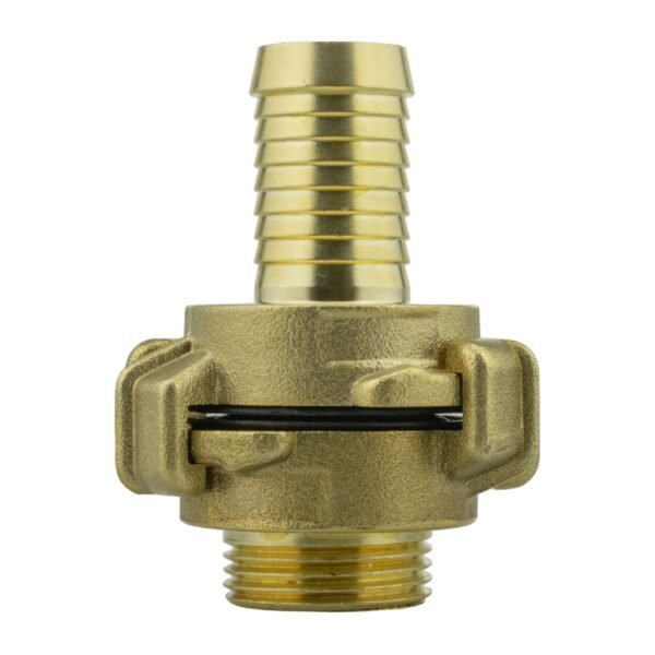 Wall Flange Kit 25mm MDPE + Lever Valve + 19mm Barbed Geka
