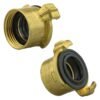 Wall flange kit 25mm mdpe + brass bib tap with geka claw brass wall flange kits free shipping 39