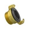 Ibc 2” s60x6 cap with geka type fittings 25mm barb swivel ibc tanks fittings free shipping 13