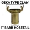 Ibc 2” s60x6 cap with geka type fittings 25mm barb – heavy duty pipe & hose fitting uk ibc tanks fittings free shipping 7