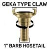 Ibc 2” s60x6 cap with geka type fittings 25mm swivel barb – heavy duty pipe & hose fitting uk ibc tanks fittings free shipping 14