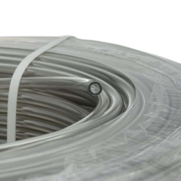 Grey semi-transparent pvc pipe 4mm*6mm, 100m – heavy duty pipe & hose fitting uk hose free shipping 8