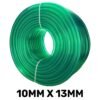 Green semi-transparent pvc pipe 10mm*13mm home & garden free shipping