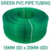 Green semi-transparent pvc pipe 16mm*20mm, 100m – heavy duty pipe & hose fitting uk hose free shipping 7