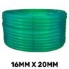 Green semi-transparent pvc pipe 16mm*20mm, 1m – heavy duty pipe & hose fitting uk hose free shipping