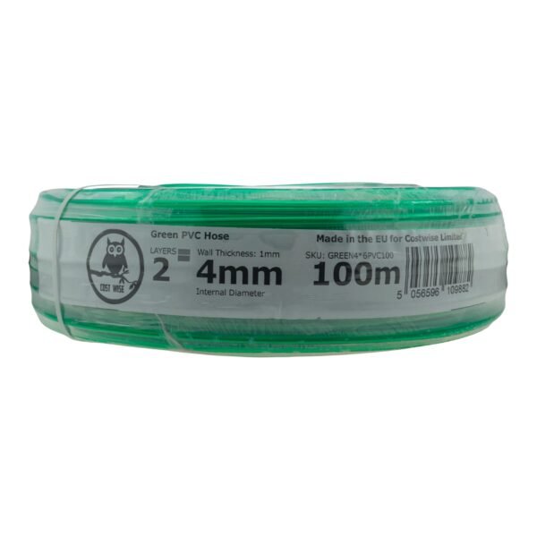 Green semi-transparent pvc pipe 4mm*6mm – heavy duty pipe & hose fitting uk hose free shipping 11