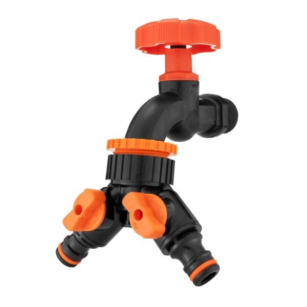 Water butts kit 3/4 inch pp black tap and tap splitter – rainwater harvesting kit uk water butt kits free shipping 17