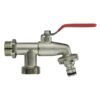 Ibc 2″ s60x6 cap with water filter, double tap, 1 x max flo – heavy duty pipe & hose fitting uk ibc tanks fittings free shipping 9