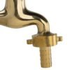 Garden Tap Polished Brass 1/2″ BSPM – 13mm Barb Home & Garden Free Shipping 21