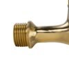 Garden Tap Polished Brass 1/2″ BSPM – 13mm Barb Home & Garden Free Shipping 23