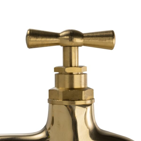 Garden Tap Polished Brass 1/2″ BSPM – 13mm Barb Home & Garden Free Shipping 11
