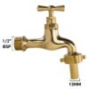 Garden Tap Polished Brass 1/2″ BSPM – 13mm Barb Home & Garden Free Shipping 29