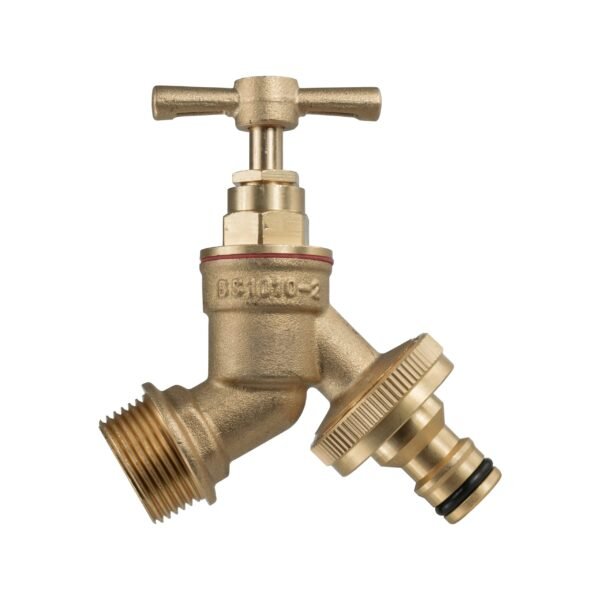 Garden Bib Tap Brass 1/2″ BSPM Inlet + Snap-On Male Home & Garden Free Shipping 5