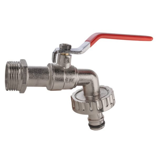 Ibc 2” s60x6 cap with quick connect lever tap ¾” bsp – heavy duty pipe & hose fitting uk ibc tanks fittings free shipping 29