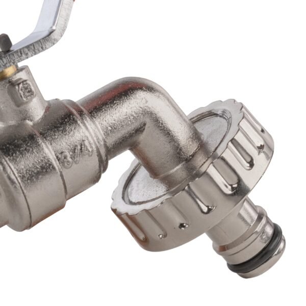 Wall Flange Kit 25mm MDPE + Quick Connect Lever Tap MDPE Fittings Free Shipping 13