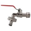Ibc 2” s60x6 cap with quick connect lever tap ¾” bsp – heavy duty pipe & hose fitting uk ibc tanks fittings free shipping 49