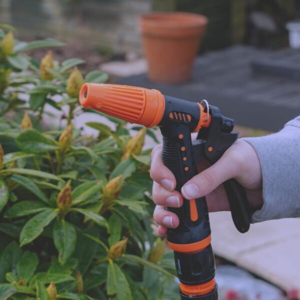 Hose Gun Water Sprayer Adjustable Black Orange New Arrivals Free Shipping 11