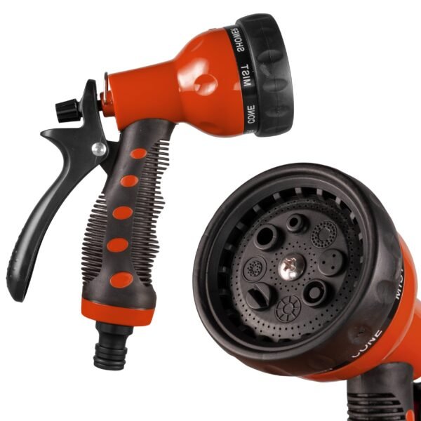 Hose Gun Water Sprayer 8-Pattern Adjustable, Cost Wise New Arrivals Free Shipping 27
