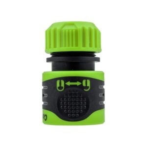 Premium Garden Hose Yellow with Green Lock Connectors