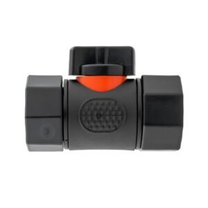 In Line Soft Touch Valve 3/4″ BSPF Black Full Flow Valves Free Shipping 5