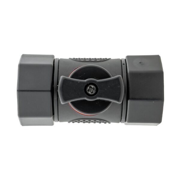 Geka Type Connector with In-Line BSPF Threaded Valve