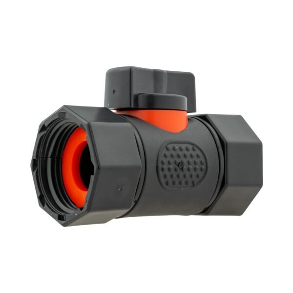 Geka Type Connector with In-Line BSPF Threaded Valve