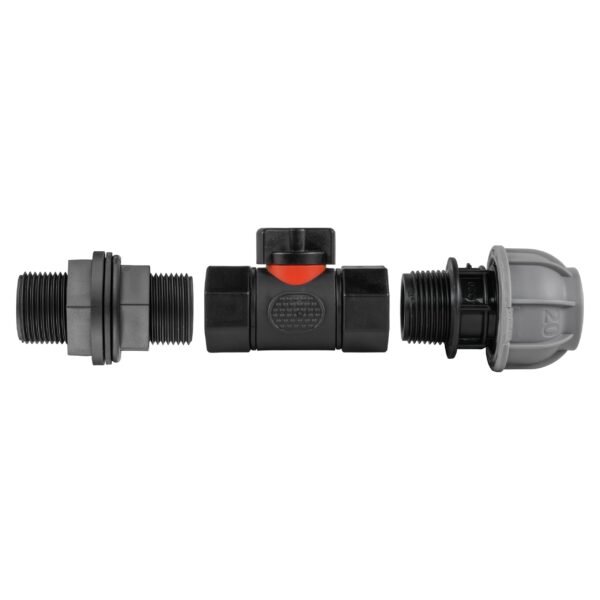 Water Butt Connector 3/4″ BSP with In-Line BSPF Valve and Water Butt Kits Free Shipping 11