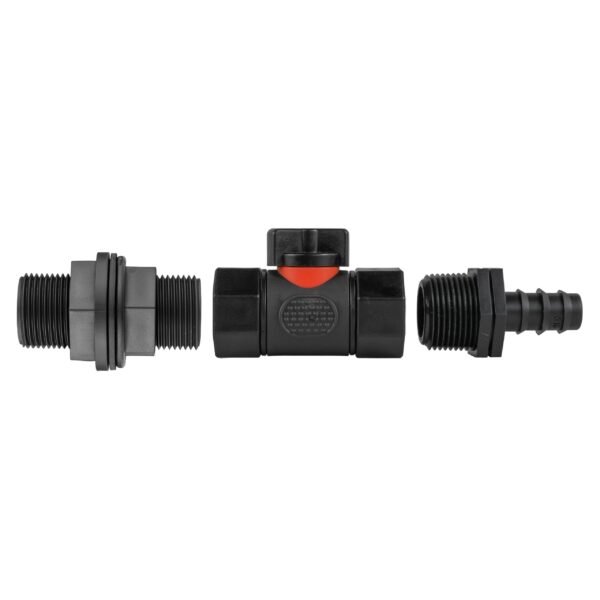 Water butt connector 3/4″ bsp with in-line bspf valve and – home diy accessory uk water butt kits free shipping 9