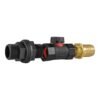 Water butt connector 3/4″ bsp with in-line bspf valve and water butt fittings free shipping 2