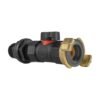 Water butt connector 3/4 inch bsp with in-line bspf valve and geka type fitting – heavy duty pipe & hose fitting uk water butt fittings free shipping 2