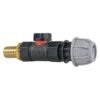 20mm mdpe straight with in-line bspf valve and 19mm brass – heavy duty pipe & hose fitting uk mdpe fittings free shipping 3