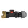 20mm mdpe straight with in-line bspf valve and geka type – heavy duty pipe & hose fitting uk mdpe fittings free shipping 1