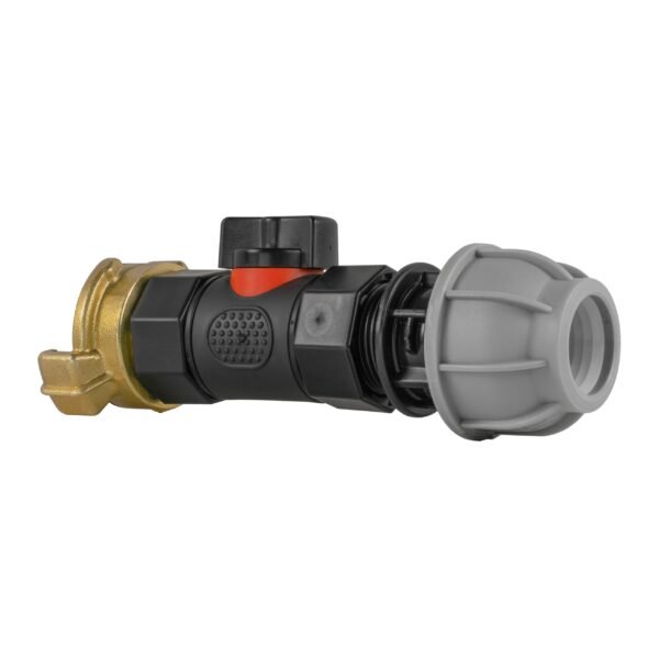 20mm mdpe straight with in-line bspf valve and geka type – heavy duty pipe & hose fitting uk mdpe fittings free shipping 2